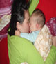 hoe kouder het wordt hoe dichter bij mamma